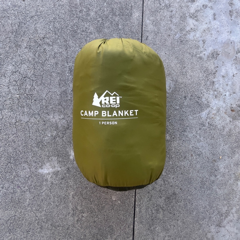 REI Olive Camp Blanket